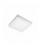 Oprawa LED SAMBA, 16W, 1200lm, AC175-250V, 50/60 Hz, PF0,9, RA80, IP40, 120°, 4000K, kwadrat,2w1