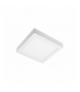 Oprawa LED SAMBA, 24W, 1800lm, AC175-250V, 50/60 Hz, PF0,9, RA80, IP40, 120°, 4000K, kwadrat,2w1