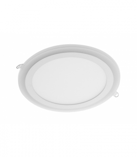 Oprawa LED TWINS, typu downlight, 16W (12W+4W), 1140lm, ciepła, podtynkowa GTV