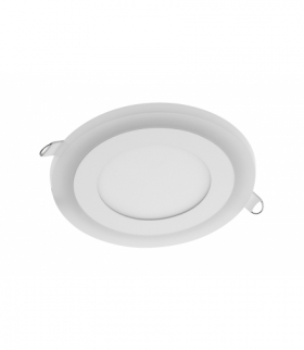 Oprawa LED TWINS, downlight, 9W (6W + 3W), 640lm, barwa ciepła