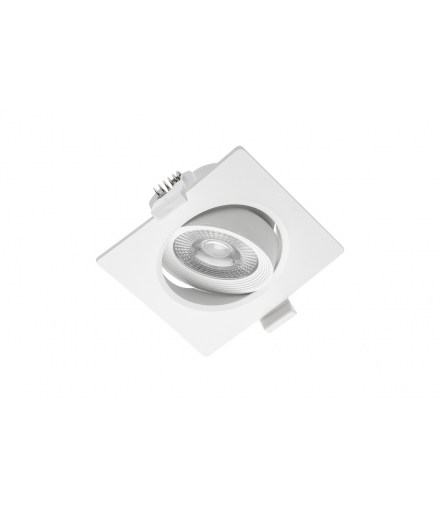 Oprawa LED VOLARE,typu downlight,5W,400lm,AC175-250V,50/60 Hz,PF0,5,RA80,IP20,38°,3000K LD-VLRKW0538-CB