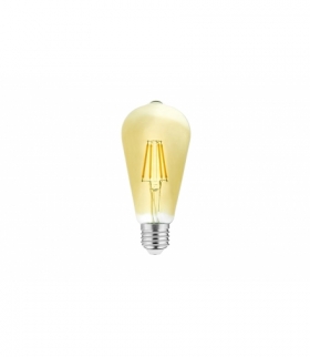 Źródło światła LED dekoracyjne,filament Vintage ,ST64,E27,4W,400lm,AC220-240V/ 50-60Hz,PF0,5,3000K