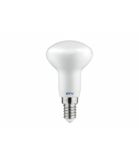 Źródło światła LED, R50, 6W, 500lm, 4000K, E14, AC175-250V, 50-60Hz, RA80, PF0,5, 120°, 52mA