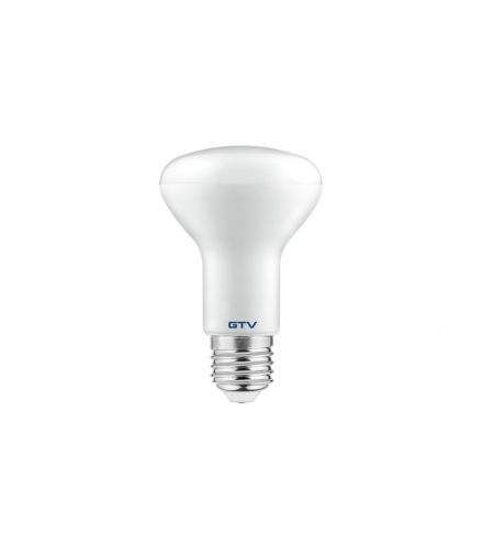 Źródło światła LED, R63, 8W, 680lm, 4000K, E27, AC175-250V, 50-60Hz, RA80, PF0,5, 120°, 70mA