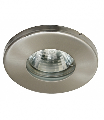SH-06-SN MR16 SATYNA NIKIEL oczko sufitowe lampa sufitowa HERMETYCZNA IP65 odporna na wilgoć