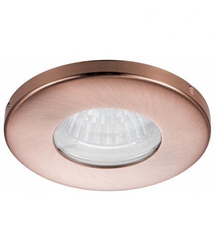 SH-06-CR MR16 MIEDZIANY oczko sufitowe lampa sufitowa HERMETYCZNA IP65 odporna na wilgoć