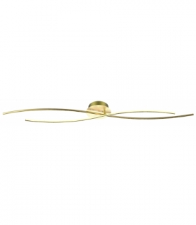 ZAKINTOS LAMPA SUFITOWA PLAFON 110X18 25W LED ZŁOTY 4000K APETI