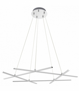 ANDROS LAMPA WISZĄCA 82X78 50W LED SREBRNY 4000K APETI