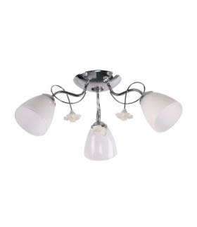 ARIAM LAMPA SUFITOWA 3X40W E27 BIAŁY