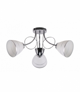 ELOTTE LAMPA SUFITOWA 3X40W E27 BIAŁY
