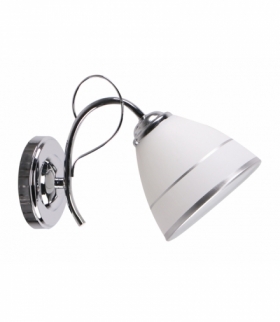 ELOTTE LAMPA KINKIET 1X40W E27 BIAŁY