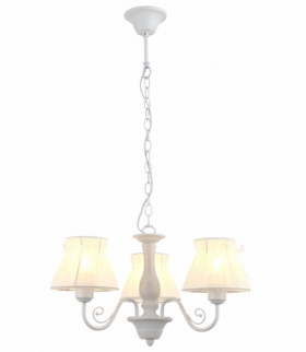 ZEFIR LAMPA WISZĄCA 3X40W E27 BIAŁY