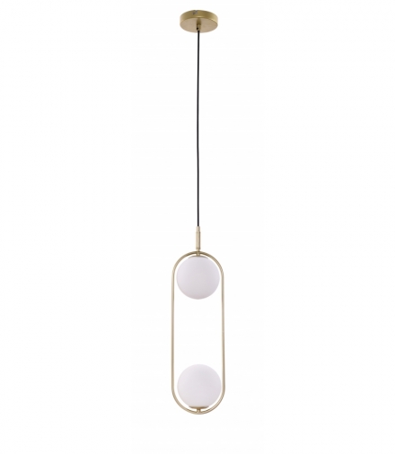 CORDEL LAMPA WISZĄCA 2X28W G9 MOSIĄDZ 32-73464 Candellux