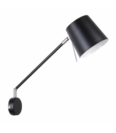 KILLY KINKIET 1X40W E27 CZARNY MATOWY