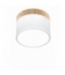 OPRAWA SUFITOWA TUBA 9W LED 4000K BIAŁY+DREWNIANY ŚR. 8,8 CM