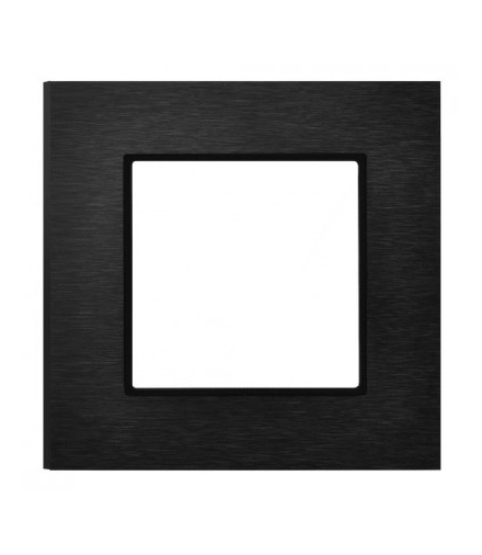 Ramka pojedyncza Szczotkowany antracyt 4mm ARIA prestige OSPEL