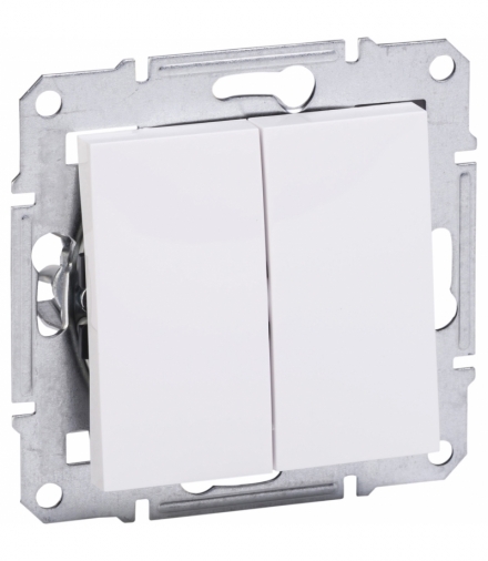 Asfora Łącznik świecznikowy bez ramki biały Schneider EPH0301421