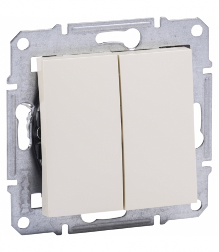 Asfora Łącznik świecznikowy bez ramki krem Schneider EPH0301423