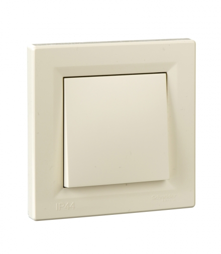 Asfora Łącznik krzyżowy IP44 krem Schneider EPH0500223