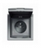 Asfora Gniazdo 2P+PE IP44 z/r (1-kr.) przesłonami, stal Schneider EPH2800362