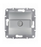 Asfora Gniazdo TV końcowe (1dB) bez ramki aluminium Schneider EPH3200161