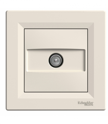 Asfora Gniazdo TV przelotowe (8dB) krem Schneider EPH3200323