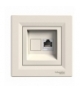 Asfora Gniazdo komputerowe RJ45 kat.5e UTP krem Schneider EPH4300123