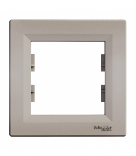 Asfora Ramka 1-krotna pozioma brąz Schneider EPH5800169
