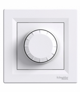 Asfora Ściemniacz z funkcją łącznika schodowego RL biały Schneider EPH6400121