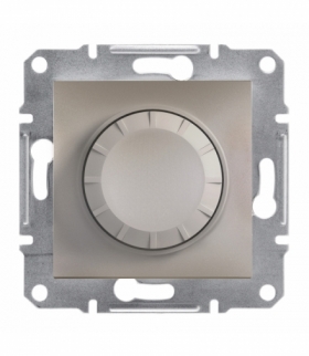 Asfora Ściemniacz z funkcją łącznika schodowego RL brąz Schneider EPH6500169