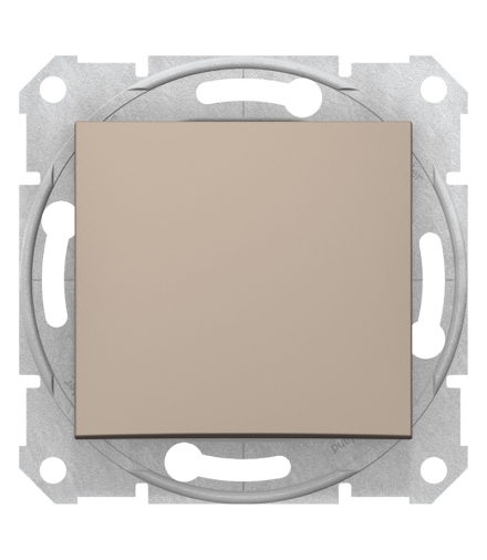 Sedna Łącznik 1-biegunowy satyna Schneider SDN0100168