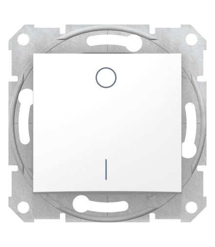 Sedna Łącznik 2-biegunowy biały Schneider SDN0200221