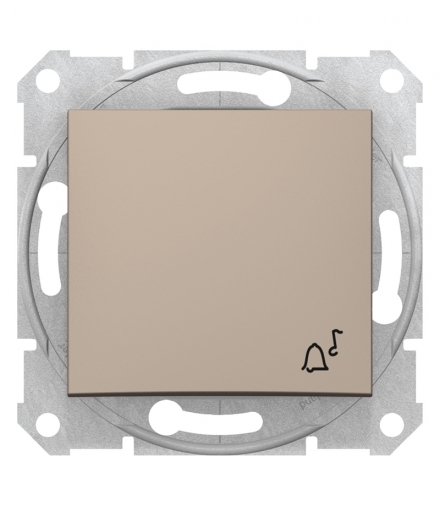 Sedna Przycisk dzwonek satyna Schneider SDN0800168