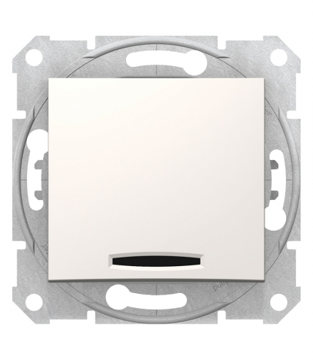 Sedna Łącznik schodowy z podświetleniem 16A krem Schneider SDN1500223