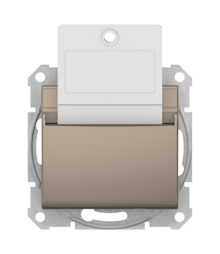 Sedna Łącznik hotelowy satyna Schneider SDN1900168