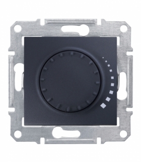 Sedna Ściemniacz z funkcją łącznika schodowego RC 25-325VA grafit Schneider SDN2200770