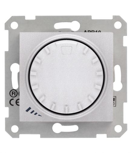 Sedna Ściemniacz z funkcją łącznika schodowego RL 40-1000W / 60-600W aluminium Schneider SDN2200960