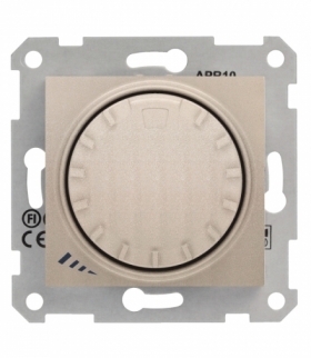 Sedna Ściemniacz z funkcją łącznika schodowego RL 40-1000W / 60-600W satyna Schneider SDN2200968