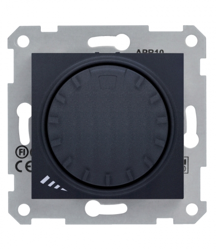 Sedna Ściemniacz z funkcją łącznika schodowego RL 40-1000W / 60-600W grafit Schneider SDN2200970