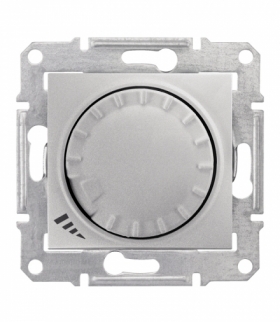 Sedna Ściemniacz uniwersalny RL/RC 20-420VA / 20-320VA aluminium Schneider SDN2201160