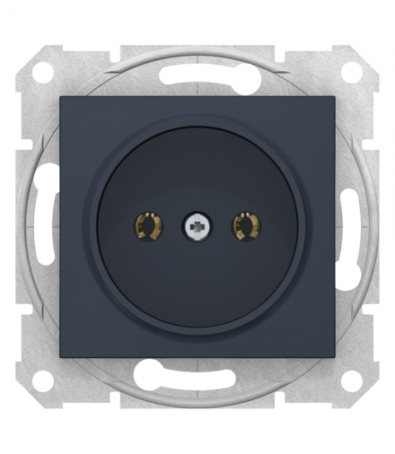Sedna Gniazdo pojedyncze 2P, grafit Schneider SDN2900170