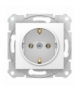 Sedna Gniazdo SCHUKO biały Schneider SDN3000521
