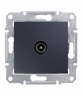 Sedna Gniazdo TV przelotowe 8dB, grafitowe Schneider SDN3201270