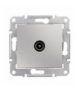 Sedna Gniazdo TV przelotowe 4dB aluminium Schneider SDN3201860