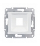 Sedna Płytka centralna 1x RJ45 do: Krone biały Schneider SDN4300321