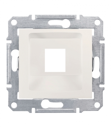 Sedna Płytka centralna 1x RJ45 do: Krone krem Schneider SDN4300323