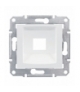 Sedna Płytka centralna 1x RJ45 do: RDM biały Schneider SDN4300421