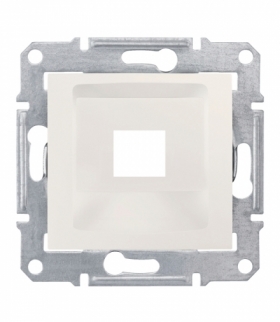 Sedna Płytka centralna 1x RJ45 do: RDM krem Schneider SDN4300423