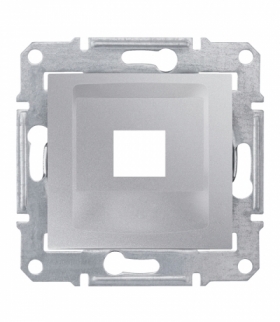 Sedna Płytka centralna 1x RJ45 do: RDM aluminium Schneider SDN4300460