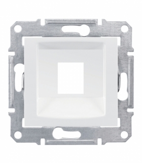 Sedna Płytka centralna 1x RJ45 do: Systimax biały Schneider SDN4300521